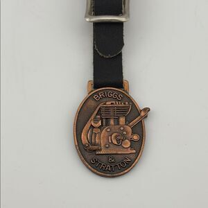 Vintage Briggs & Stratton Bronze tone Fob Watch